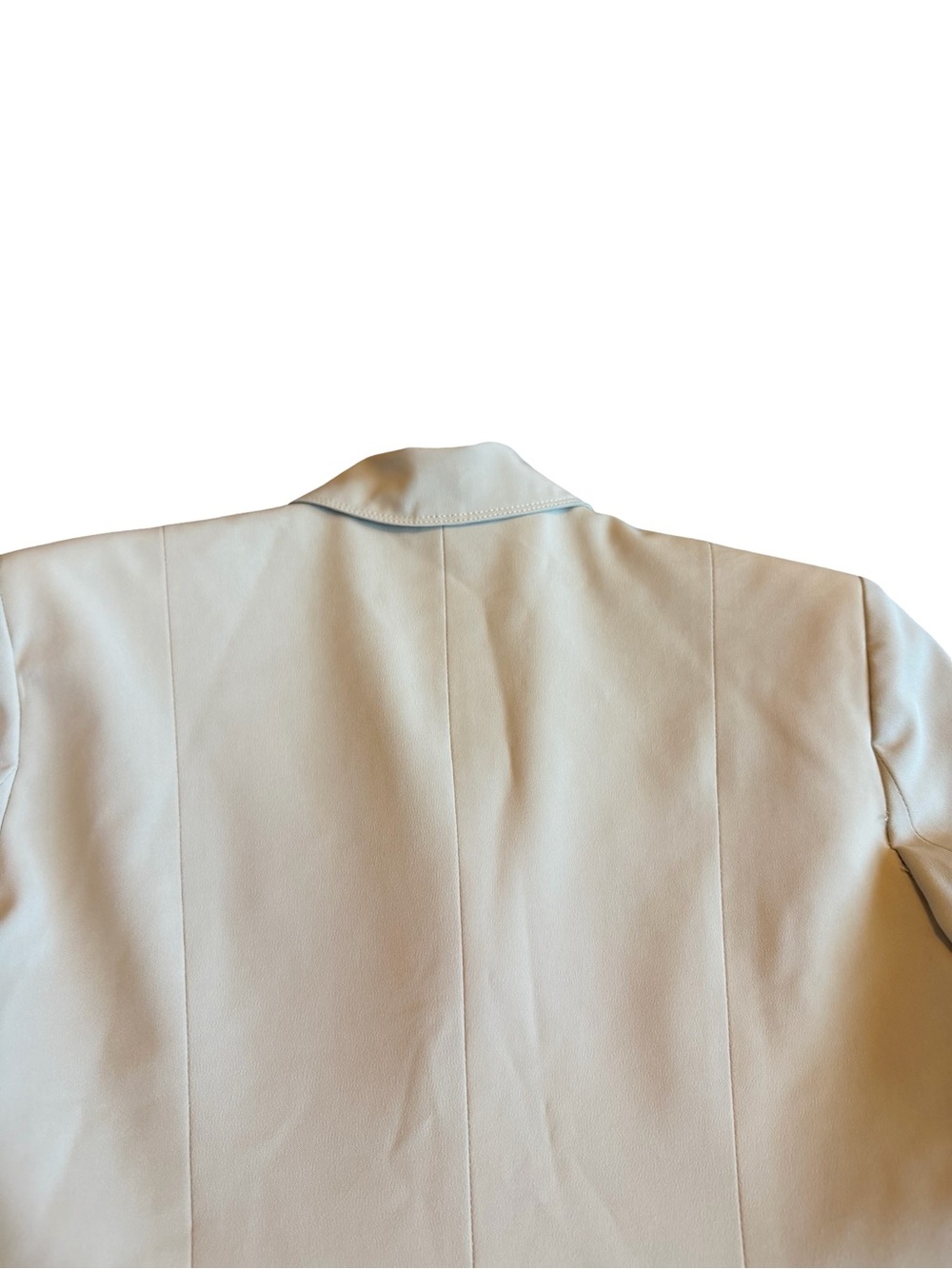 Vertigo Paris Beige Button-Down Blazer Jacket Office Professional Size Medium - Picture 9 of 14